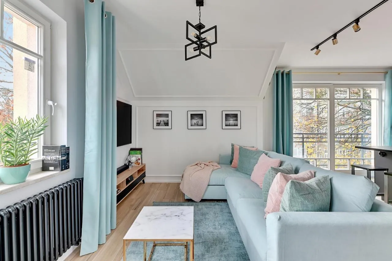 Sopot Beach & Park Penthouse By Downtown Apartments